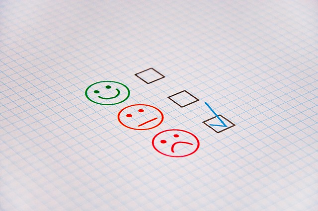 stupnice smajlíků